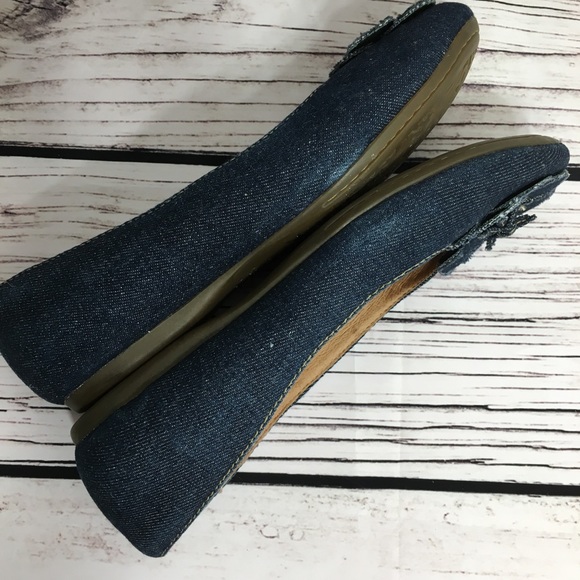 CLARK'S Denim Ballet Flat - Picture 4 of 8